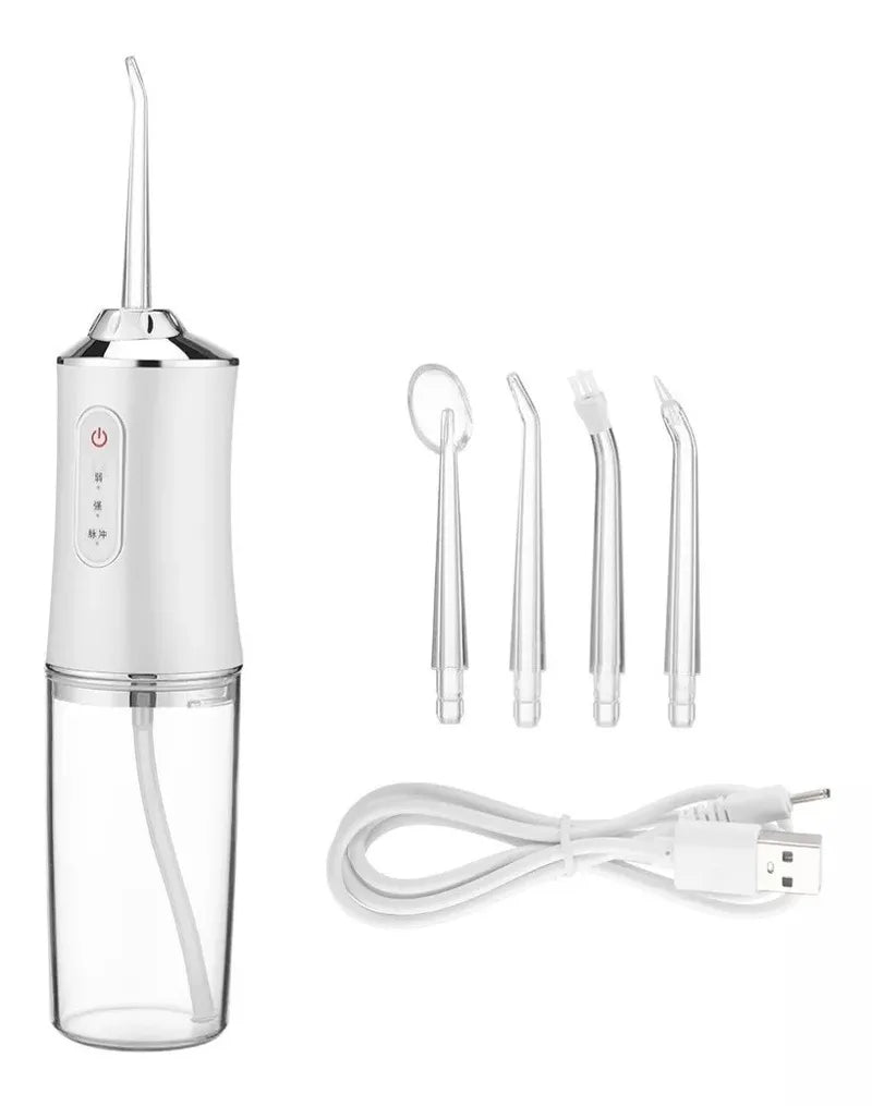 Irrigador Oral Recargable 4 Boquillas