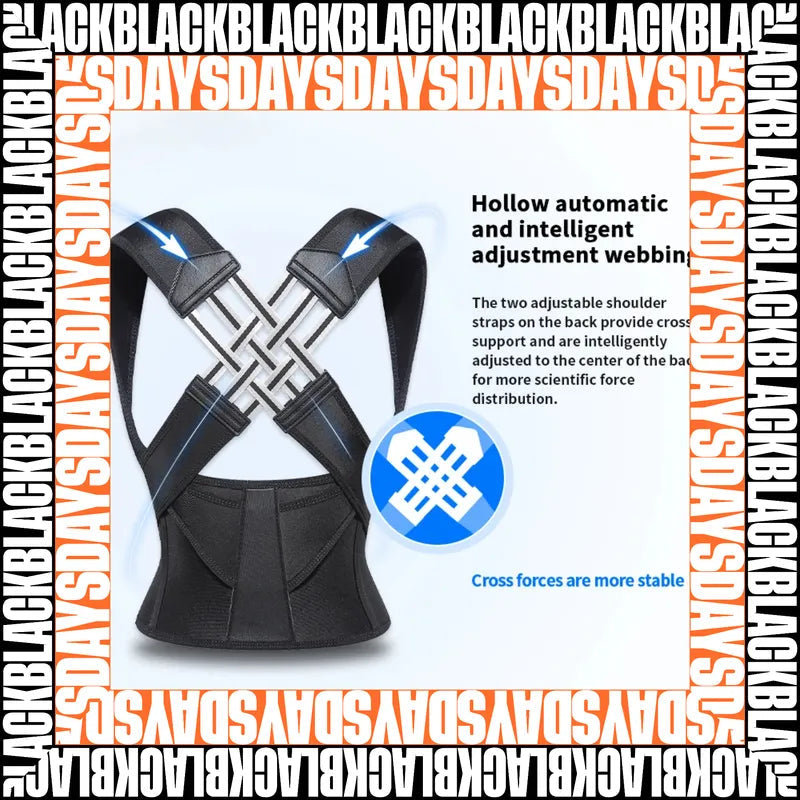 Soporte Postural Ajustable tipo X - producto real