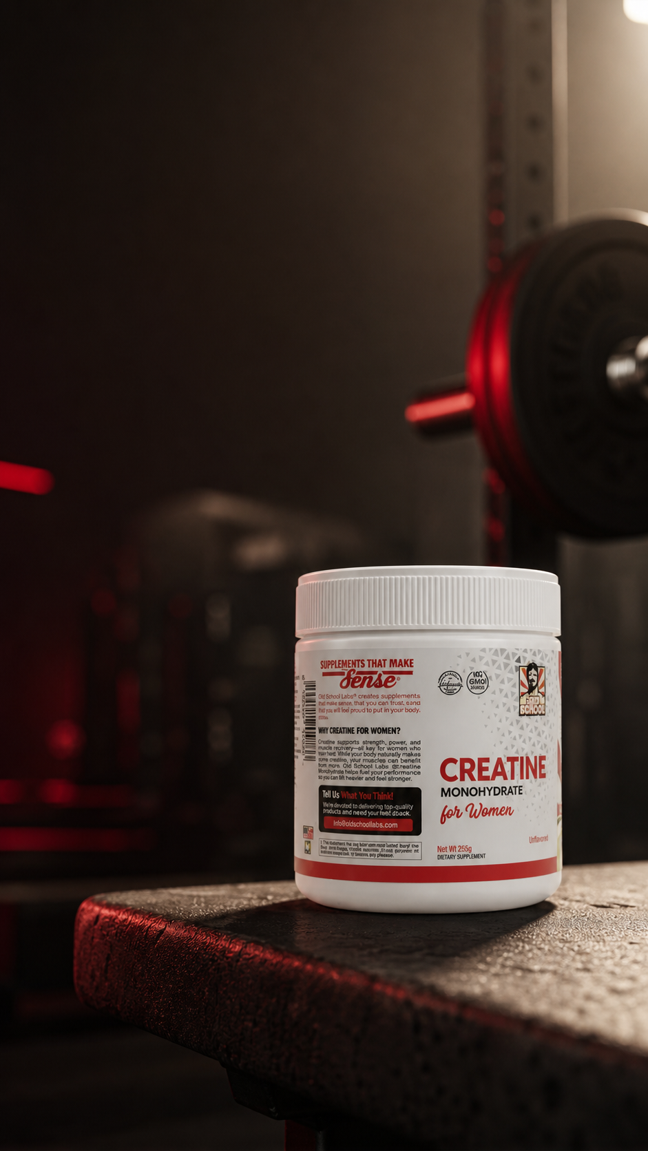 hero - Old School Labs Creatine Monohydrate for Women
