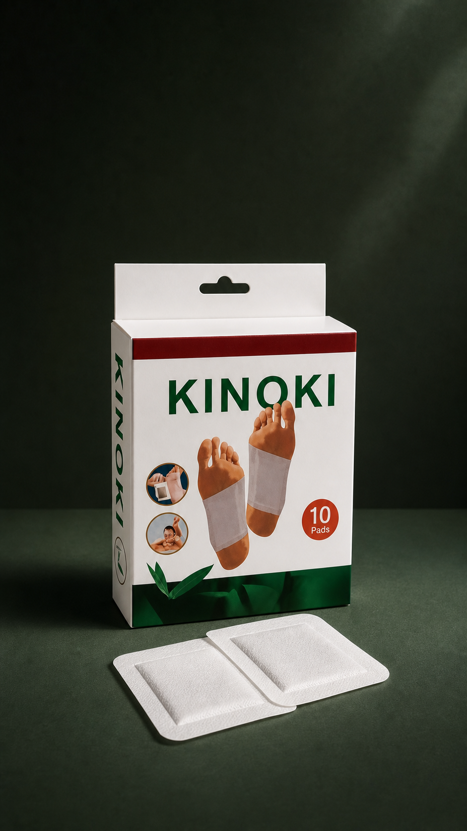 hero - Parches Kinoki para Pies — 10 unidades